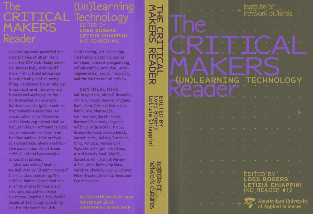 Critical makers reader book cover